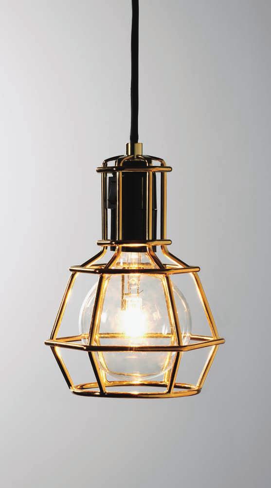 Work Lamp Designed by Form Us With Love A construction lamp for your living room.
