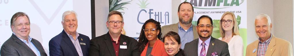 2nd Vice Chairperson Brian Comes Hyatt Regency Orlando Secretary Marylouise Fitzgibbon Walt Disney World Resorts CFHLA Thanks ATMFLA, Inc. for serving as the 2018 Meeting Sponsor.