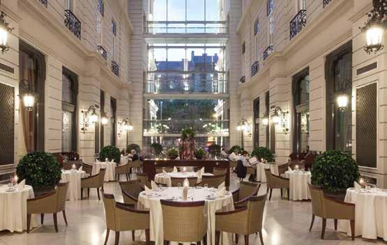 DINING BRASSERIE AND ATRIUM RESTAURANT This lively restaurant is open throughout the day serving buffet breakfast