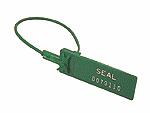 gripping prongs Available in 3 lengths numbered, name/logo optional Secure- Pull Polypropylene seal with