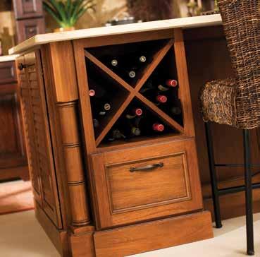 21 Our wine rack cabinets (vertical or