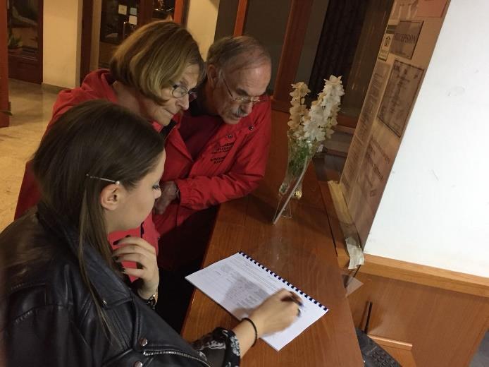 Hotel and homestay managers were asked to leave the logbook at their reception desk and encourage all their guests for a week to complete it.