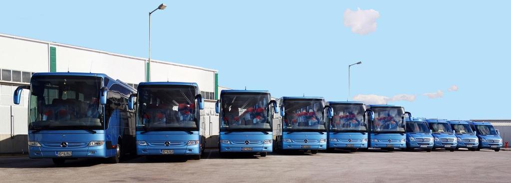 Transportation is provided with: Modern air conditioned buses for larger groups (17-57 people),