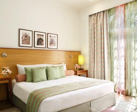 ACCOMMODATION The exquisitely furnished rooms coupled with up to date technology and all modern conveniences, appeal to both business and leisure travellers.