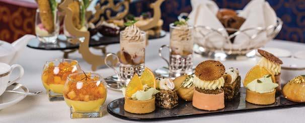 Among the culinary highlights of the tour are the Afternoon Tea at the Burj Al Arab