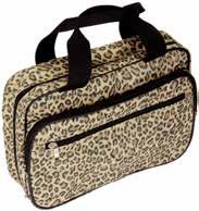4cm 6930-1 Zebra 6940-1 Leopard Hanging Cosmetic ag 10 see-through