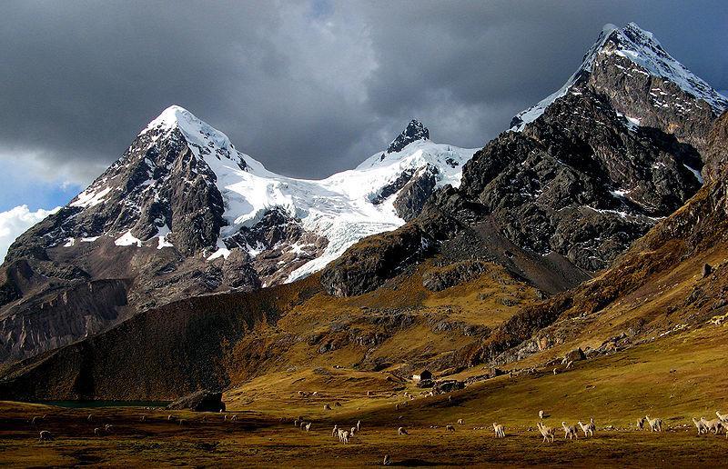 Peru Geography The Andes Mountains are in