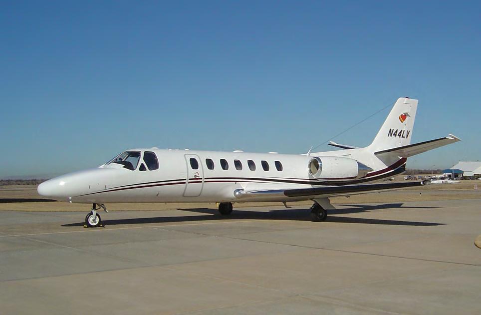 AIRCRAFT SALES & ACQUISITIONS 1996 CITATION ULTRA S/N 0397 RECENT ENGINE
