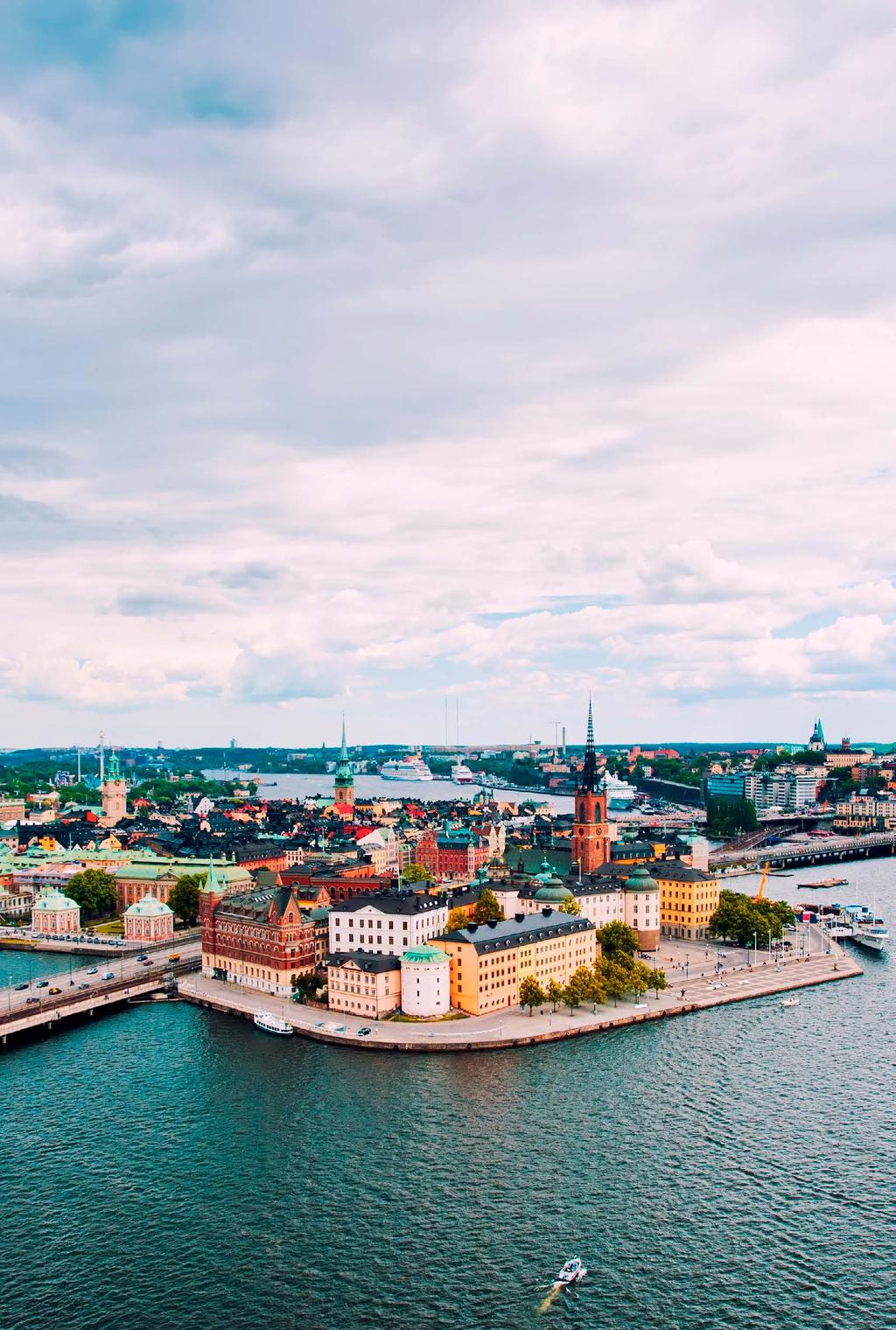 Sweden and the Stockholm region Sweden is one of the most competitive and productive economies in the world, leading within innovation and with refined consumers and a open mindset to international