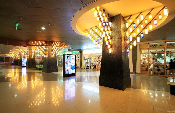 The colossal shopping center stretches and is considered to be the best shopping and entertainment