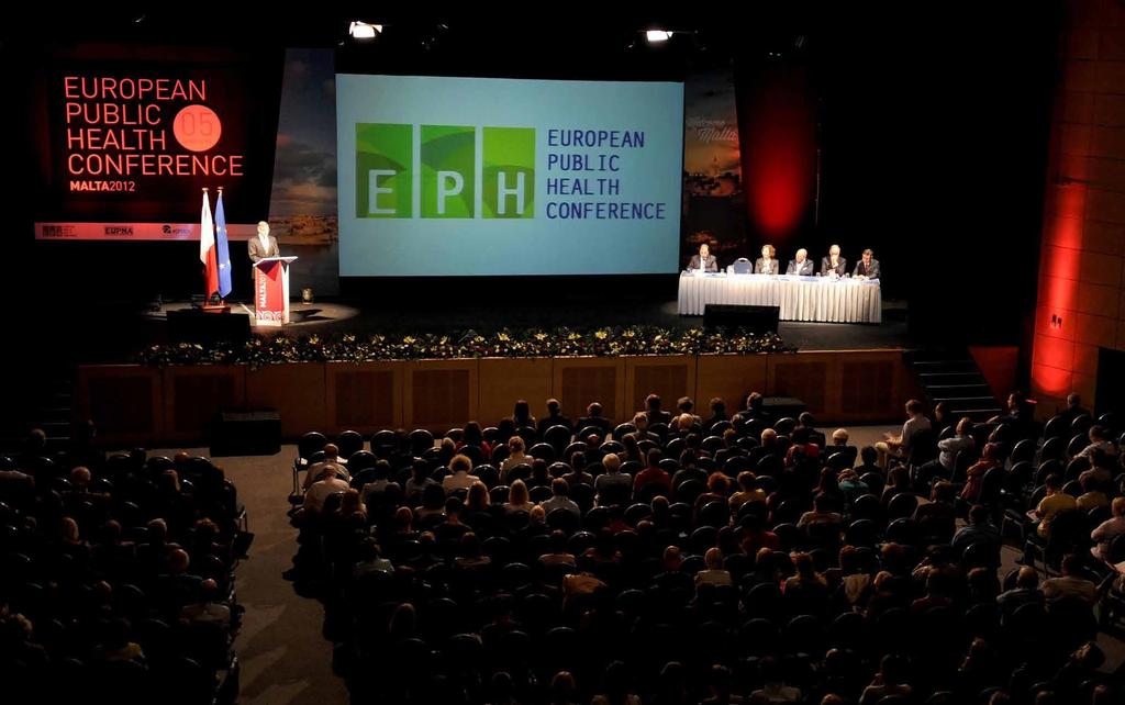 CONFERENCE Company: EUPHA Event: European Public Health Conference 2012 No. Of Pax: 1,200 pax Location: St.