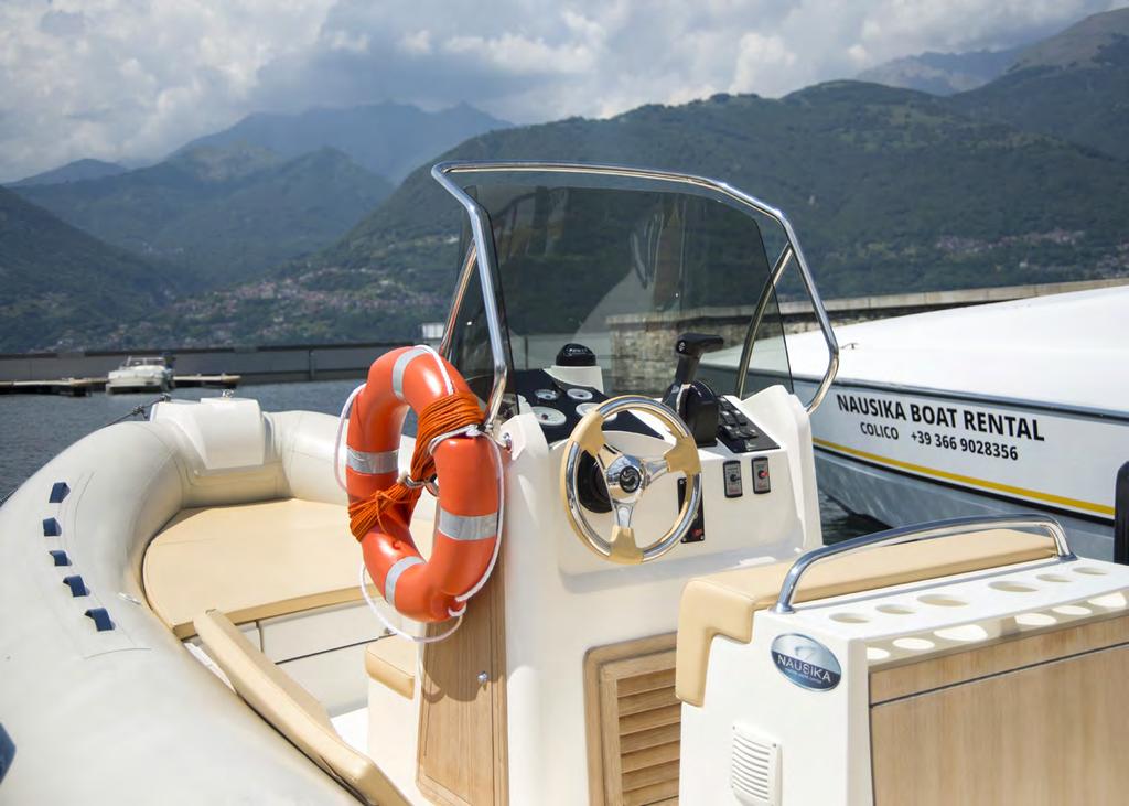 NAUSIKA BOAT RENTAL Nausika Yacht offers a reliable boat rental service on Lake Como, allowing you to experience, even for just one day, the joy of