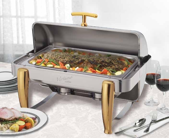 Virtuoso Extra HeavyWeight Series condensation channel keeps table dry 101a 101b 103a 103B 101A 8 Qt. Full-size, Gold Accent Set 1 101B 8 Qt.