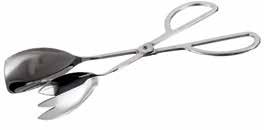 Pastry Tongs ST-2 PT-8 Solid with 7-1/2" Each 12/120 Short Handle PT-875 Solid with 8-3/4" Each 12/144 Long Handle PT-10P Perforated Scissor Style