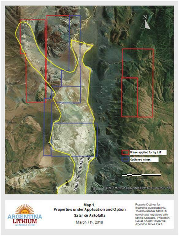 Salar de Antofalla Project Setting >14,000 ha of claims/reservations Option to earn 100% interest in additional 5,300 hectares Similar geological environment to other salars in the Puna region where