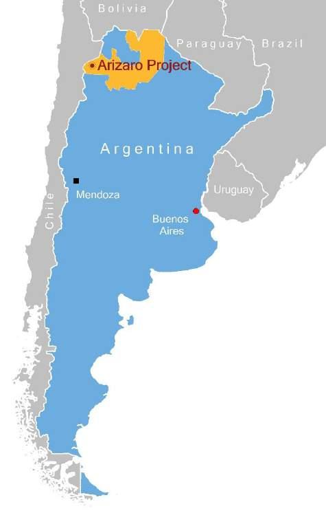 Salar de Arizaro In mining-friendly Salta province ~3600 metres above sea level Largest Salar in Argentina (3rd largest in the Lithium Triangle, after Uyuni (Bolivia) & Atacama (Chile))
