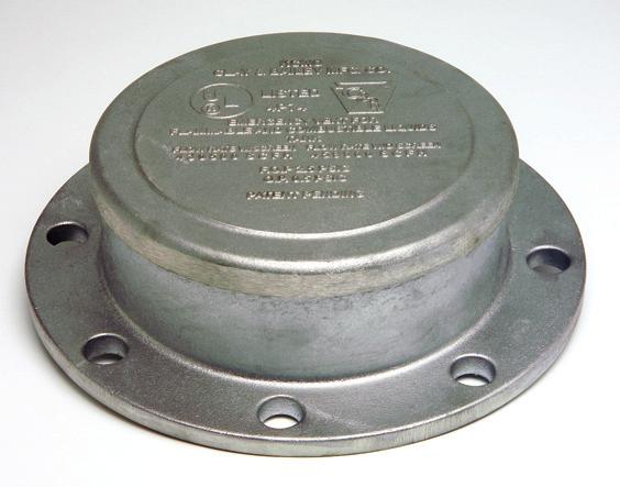 PATENT PENDING High Flow Emergency Vent Flanged Style High Flow Emergency Vent provides significant SCFH airflow relief when required.