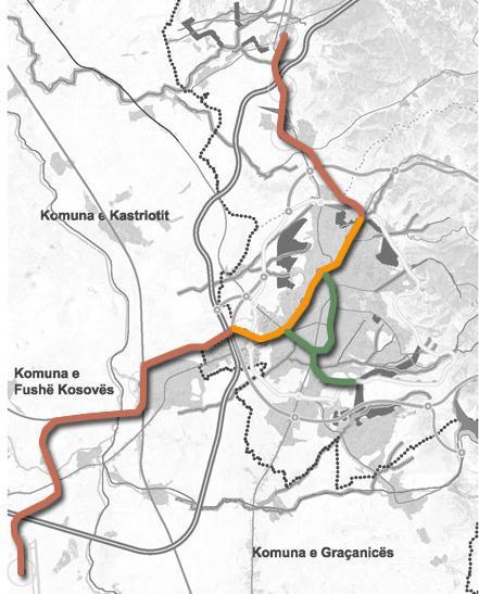 Transformimin e hekurudhës ekzistuese Fushë Kosove Prishtinë - Podujeve në linje të