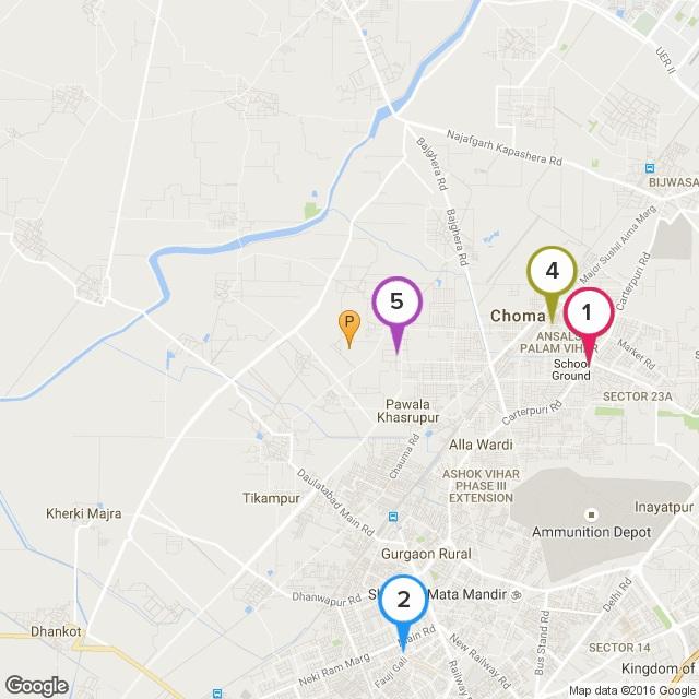 Hospitals Near Chintels Paradiso, Gurgaon Top 5 Hospitals (within 5 kms) 1 Colobmia Asia 3.68Km 2 Prakash Maternity and Child Hospital 4.