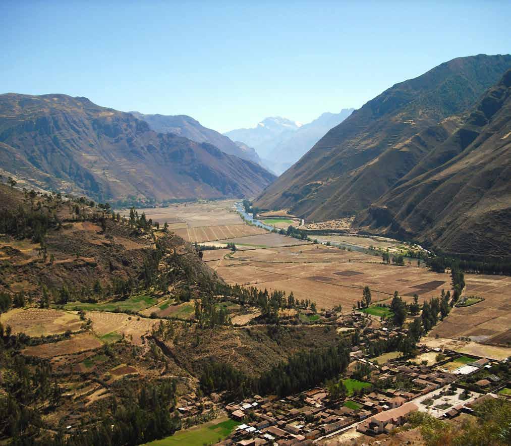 FULL DAY SACRED VALLEY TOUR The full day tour first takes us to the picturesque village of Pisac, by the banks of the Urubamba River.