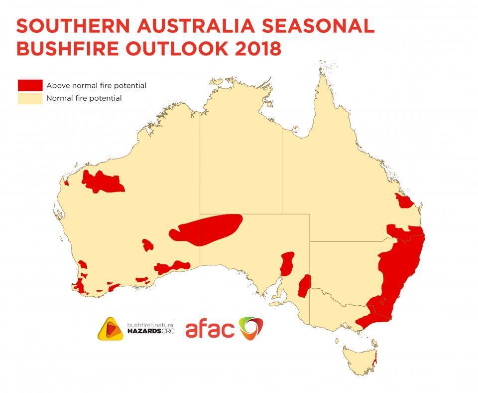 Figure 3: Southern Australian Bushfire