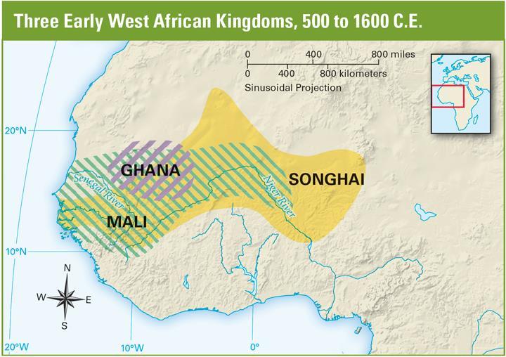 There were many Mali = when Ghana fell to different empires in North African invaders, Mali Africa involved in trading. took over Ghana s old trade Trading made these system over gold and salt.