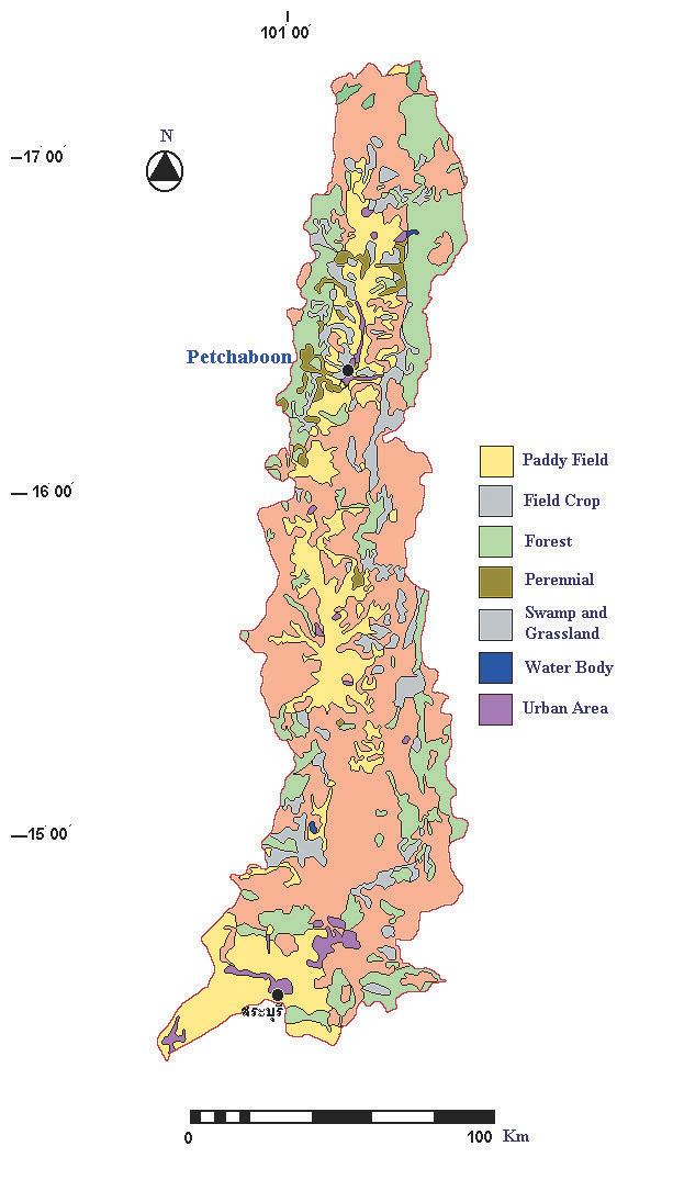 2.2 Land-use Map Source: Landuse map of Central of Thailand,