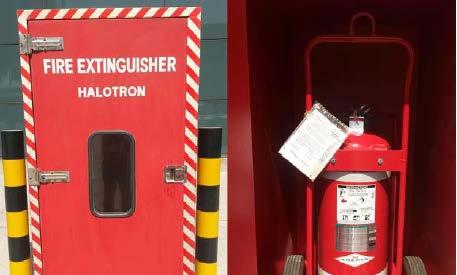 Fire Extinguishers Portable fire extinguishers are an important first line of defense against small fires.