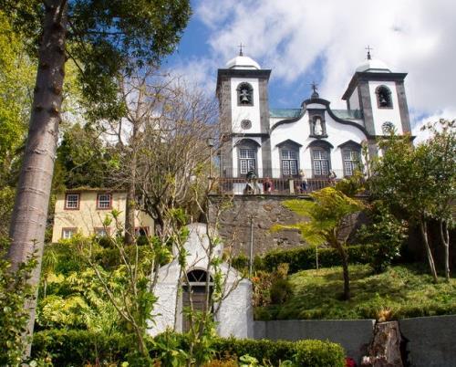 Take a stroll on the cobblestone streets in Funchal s city center.