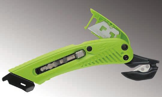 a S5 3-in-1 Safety Cutter Working Safer and