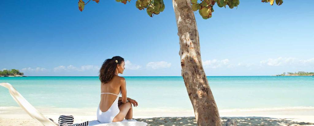 NEGRIL Anchored by coconut trees and tropical flowers, Negril overlooks a beautiful and secluded stretch of