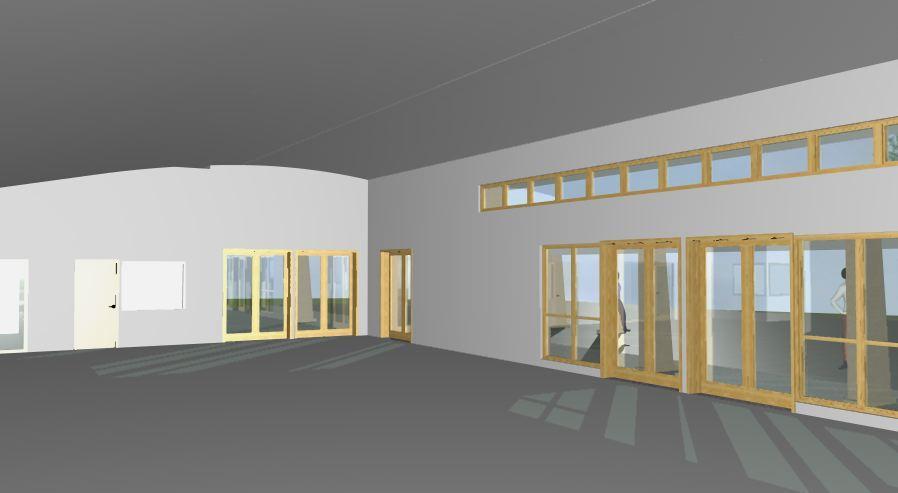 BUILDING DESIGN BRIEFING DOCUMENT - 11 FOR A PILGRIM UNITING CENTRE The foyer will be separated from the worship space by a folding sound proofed transparent wall.
