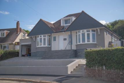 Ranleigh: A Modernisation of a block built bungalow. Seagrove Manor Road, Seaview.
