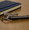 Keep on your key ring and always have a full sized and comfortable pen at hand.