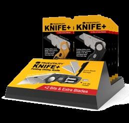 counter top s TU6780 knife+ UTILITY KNIFE, 2 BIT DRIVER, WIRE CUTTER &