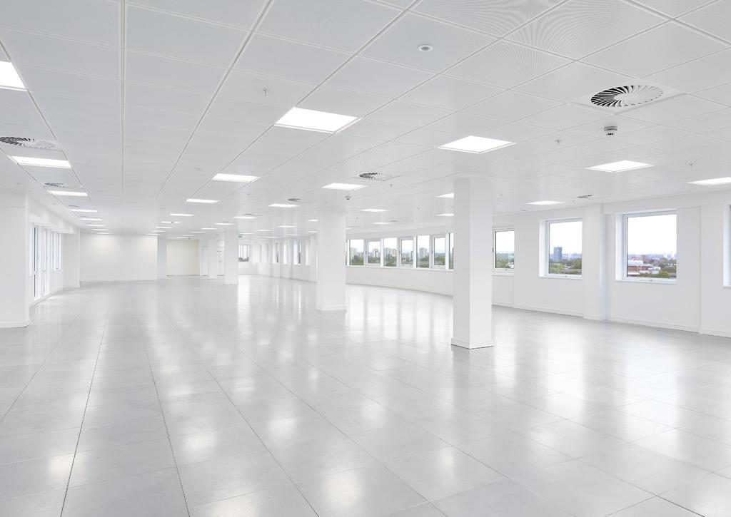 FULL ACCESS RAISED FLOORS VRF AIR CONDITIONING SYSTEM METAL TILE SUSPENDED CEILINGS RECESSED LG7 LED LIGHTING DOUBLE GLAZED OPENING WINDOWS NEW HIGH SPEED PASSENGER LIFTS 24 HOUR ACCESS / SECURITY