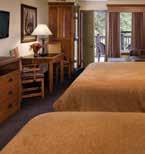 SGL grounds ]» 30 OVERSIZED LODGE ROOMS; double queen junior suites. Upgrade to private patio or deck.
