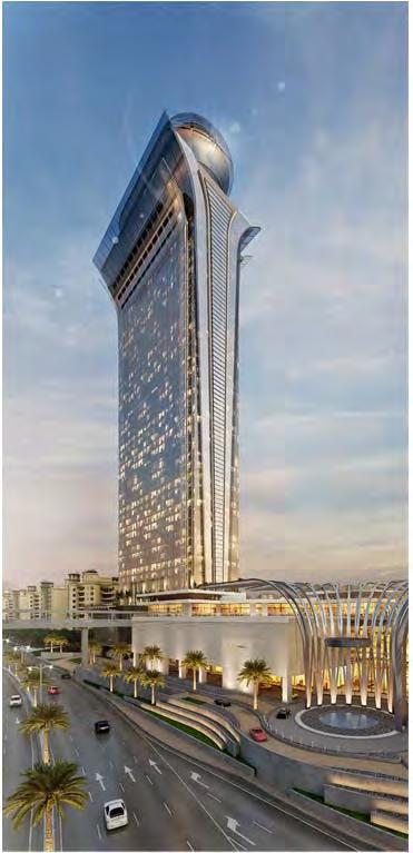 01 EXECUTIVE SUMMARY Nakheel engaged RSP to design this tower in Dubai with a vision to build a landmark, a state of the art Hotel Tower, that stands iconically as a symbol on The Palm.
