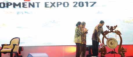 Government Support Goverment Dignitaries at The Expo - Ministry of State Owned Enterprises Sponsor Support Joko Widodo, President of Republic of Indonesia inaugurated the event at the opening