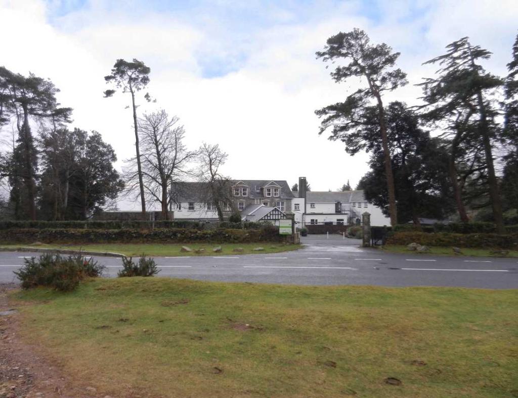 MOORLAND HOUSE HOTEL, ON DARTMOOR HAYTOR, NEWTON ABBOT, DEVON TQ13 9XT Substantial country hotel for sale 37 letting bedrooms, function room and tourism tea shop 13.