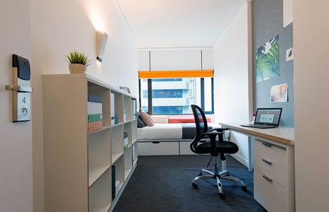 363 Adelaide Street, Brisbane or 38 Wharf Street Individual studio and twin studio apartments, 5-bedroom standard apartment Laundry (extra charge), WiFi (free unlimited) Laundry: washers and dryers