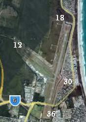 The runways at Sunshine Coast Airport consist of a main runway (18/36) of 1.