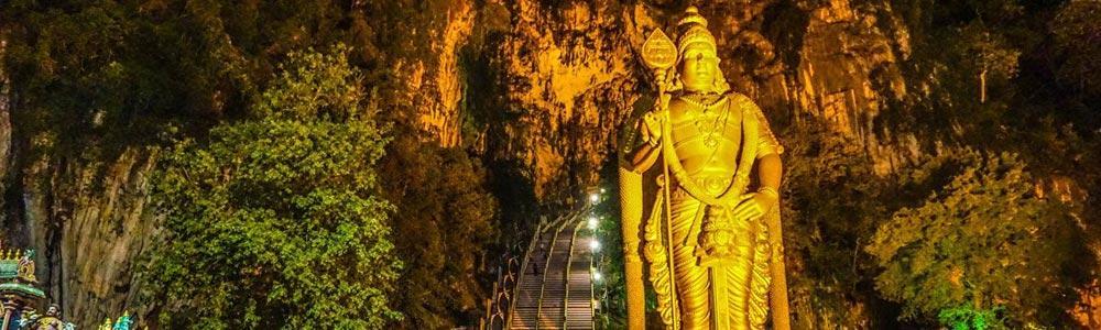 mysterious Batu Caves and have the option to see how Malaysia's most distinctive crafts are produced at the world largest Royal Selangor Pewter factory.