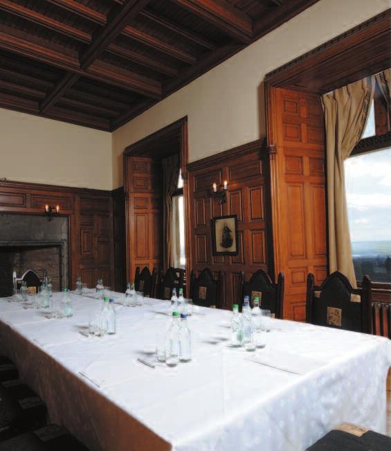 SMALL MEETINGS AND PRIVATE DINING Whether you simply require a private room for just two people or maybe a meeting room for the board of directors, Tulloch Castle has a variety of rooms which are