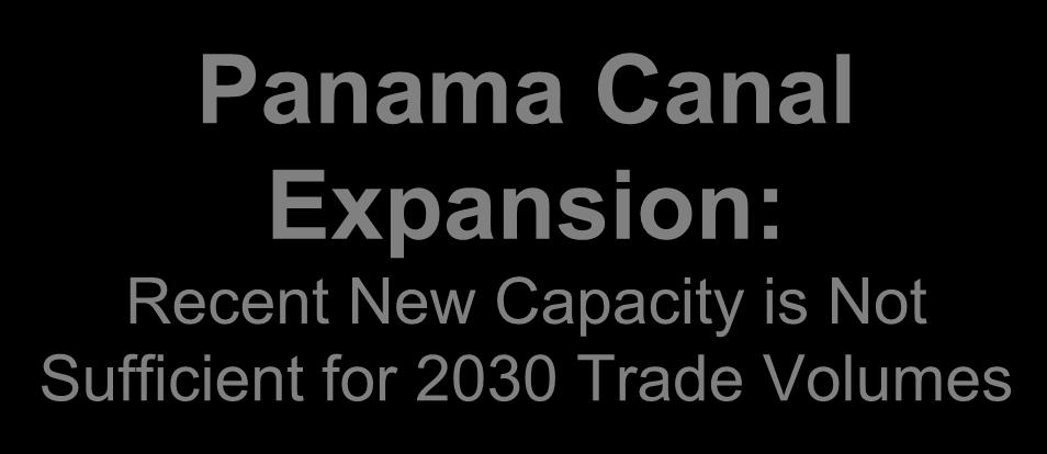DDLA 2018 Annual Meeting Panama Canal Expansion: