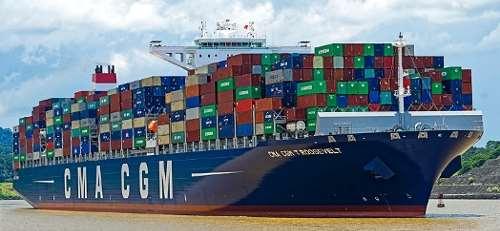 Largest Neo-panamax Containership to Transit the New Panama Canal August 2017 (OCEAN Alliance s weekly South Atlantic Express (SAX) service) CMA CGM s