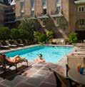 It has a newly renovated courtyard, featuring one of the French Quarter s largest swimming pools.