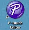 Kako koristiti P-touch Editor za Macintosh Ovaj dio pruža pregled aplikacije P-touch Editor. Za detalje pogledajte P-touch Editor Help.