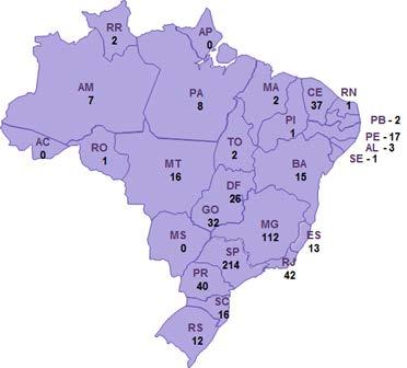 The Business Jet Fleet in Brazil In 2011 a total of 623 jets were registered, representing 4.