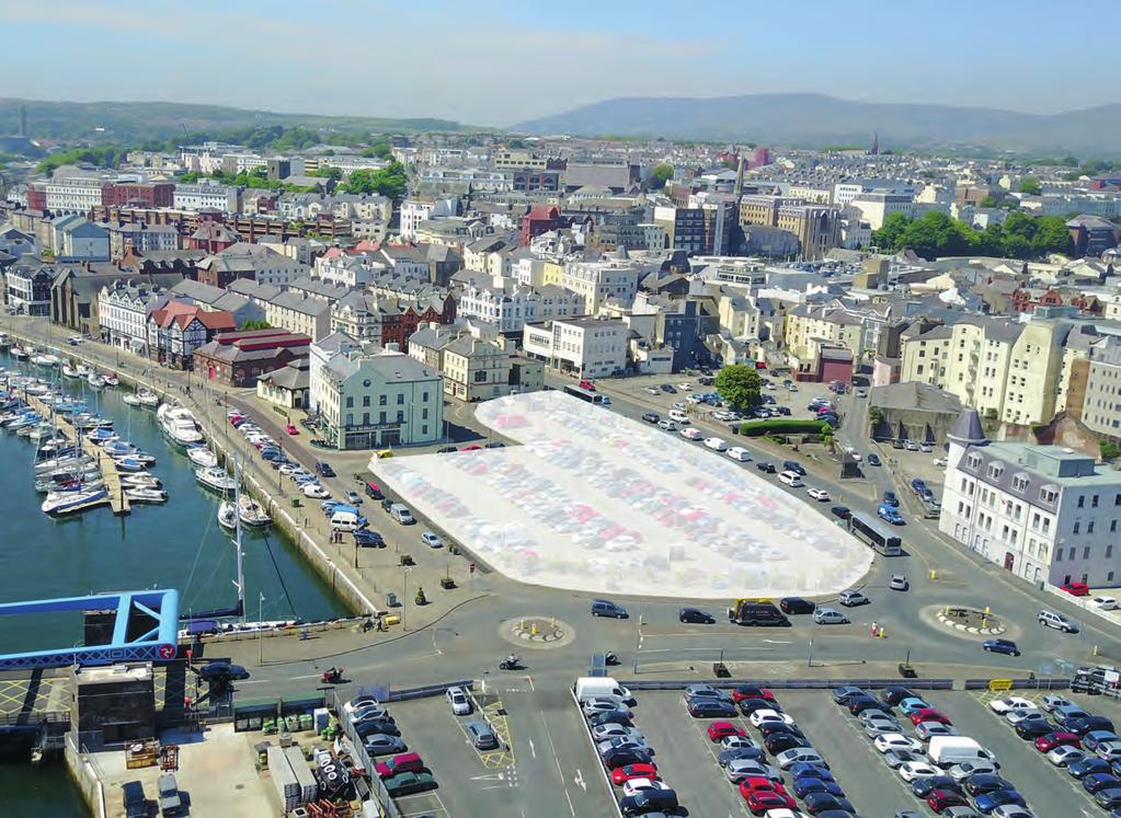 LOCATION : The site is located on Lord Street in Douglas, the capital of the Isle of Man, which acts as a major gateway to the Island.